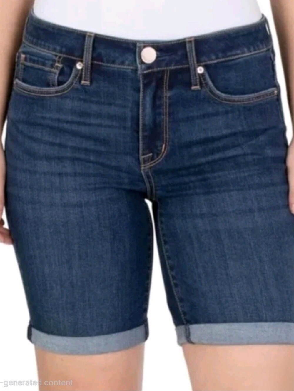 Seven7 9" Sunset Bermuda Shorts, Color:Mystical - Size 12